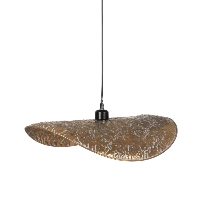Lustră aurie metalică|Iluminat modern de calitate [1]