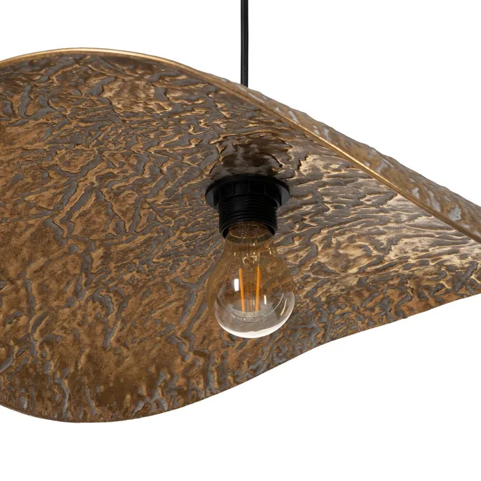 Lustră aurie metalică|Iluminat modern de calitate [3]