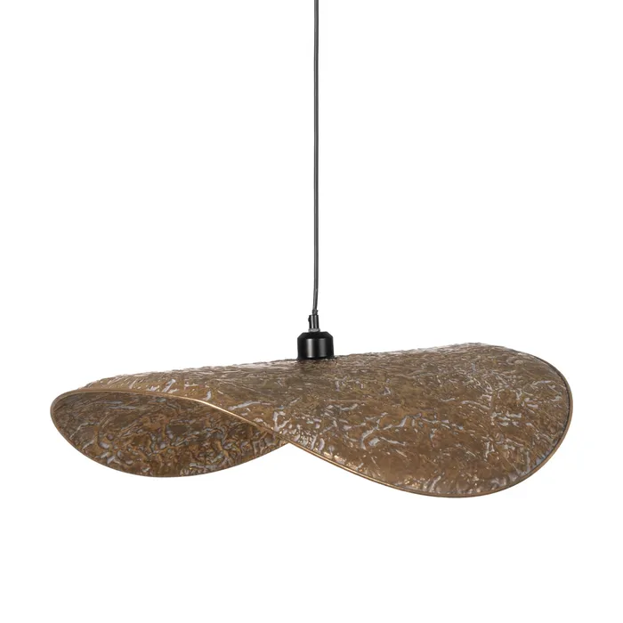 Lustră aurie organică|Iluminat contemporan sofisticat [1]