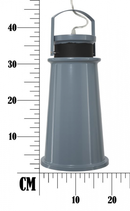 Lustra metalica minimalista bleo Maine 19x44 - CreativDeco.ro [7]