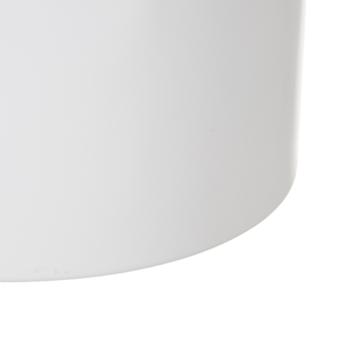 Lustra mica alba din aluminiu rotunjita [3]