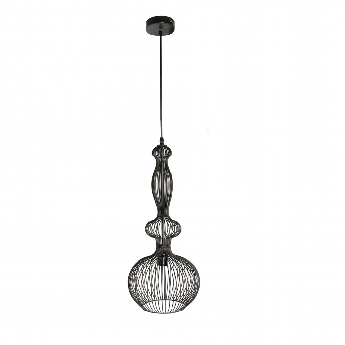 Lustra industriala Brighton neagra|Lustre moderne premium [2]
