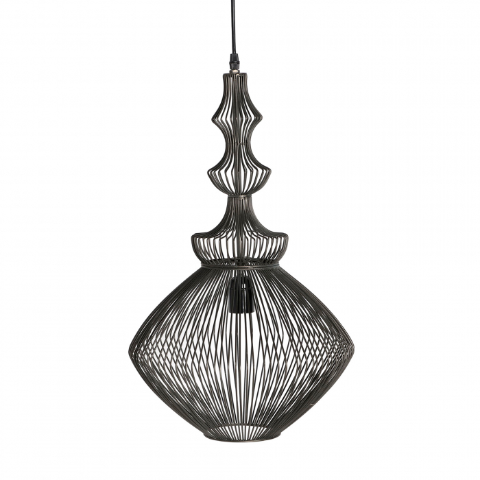 Lustra industriala Brighton neagra|Lustre moderne premium [1]