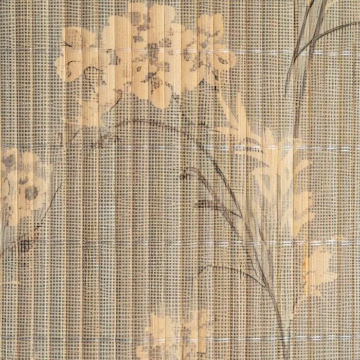 Lustră suspendată din bambus florală [5]