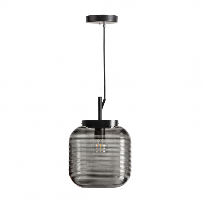 Lustra neagra contemporana|Iluminat decorativ premium [2]