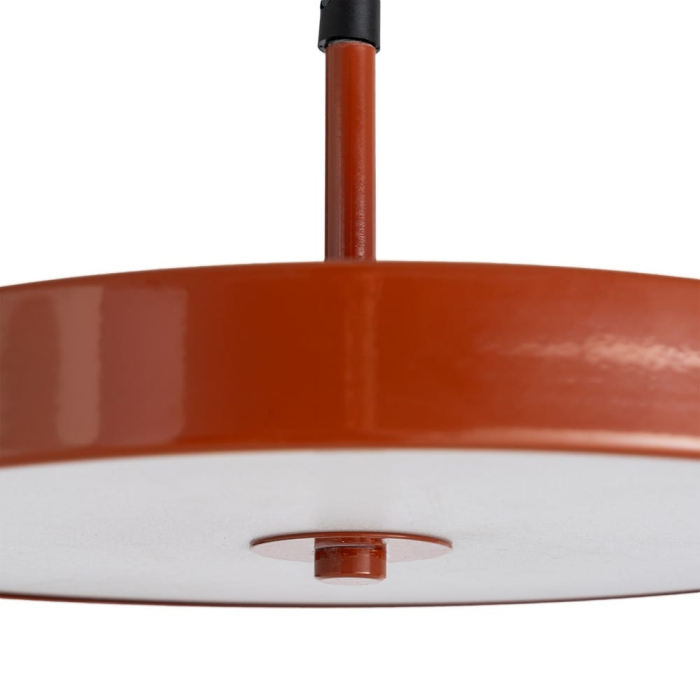 Lustră suspendată terracotta cu LED [3]