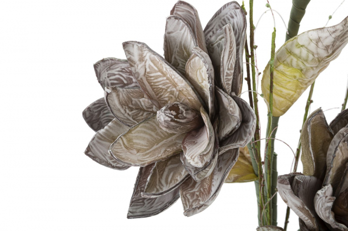 Magnolia verde artificiala CreativDeco - Plante decorative pentru interior modern [3]
