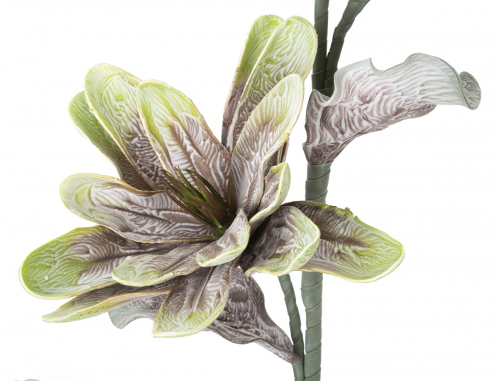Magnolia verde cu boboci CreativDeco - Plante artificiale pentru decor natural [3]