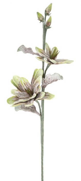 Magnolia verde cu boboci CreativDeco - Plante artificiale pentru decor natural [1]