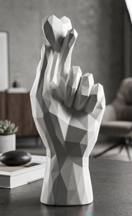 Mână decorativă minimalistă cu degete încrucișate [5]