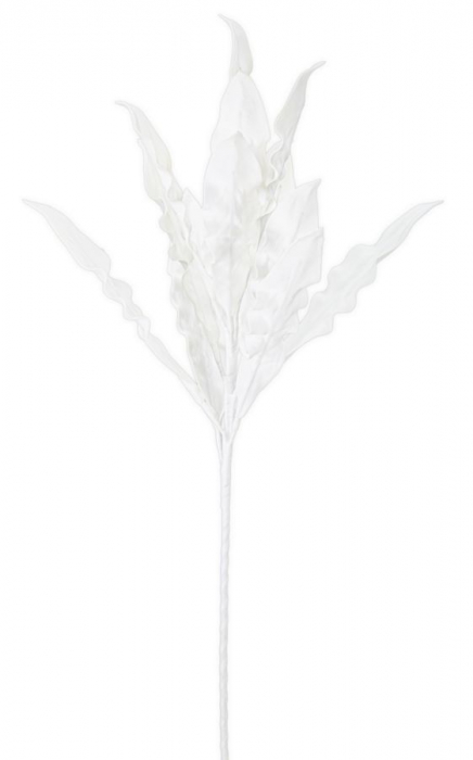 Manunchi frunze albe Aloe CreativDeco - Decor minimalist elegant [1]