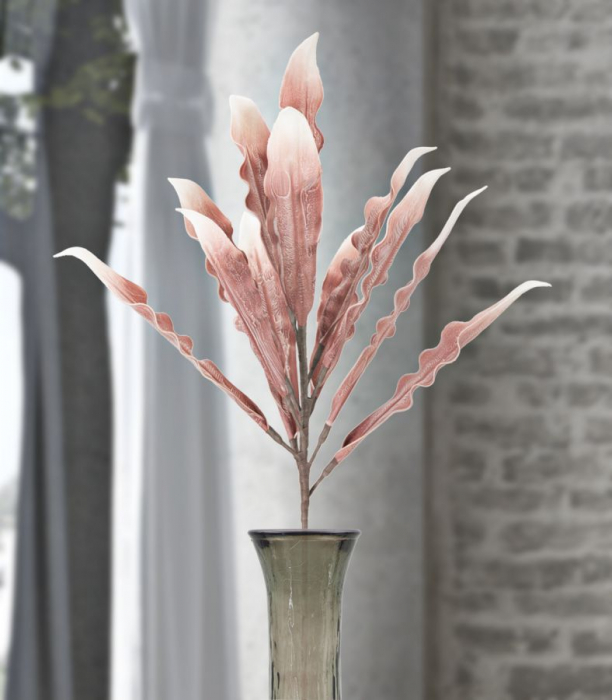 Manunchi frunze alb-roz Aloe CreativDeco - Accent delicat pentru interior [5]