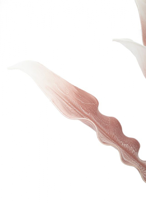 Manunchi frunze alb-roz Aloe CreativDeco - Accent delicat pentru interior [3]