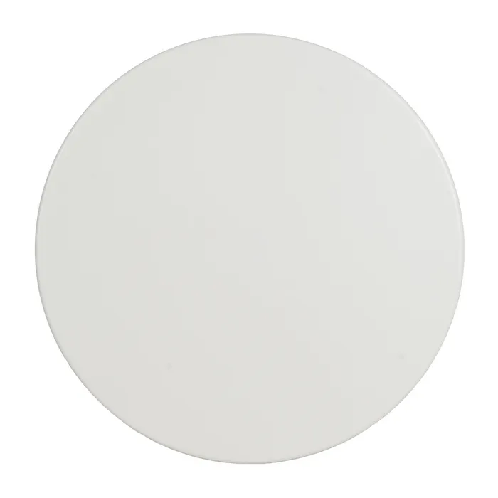 Masa rotunda din metal alb exterior|Mese de exterior moderne pentru terase sau gradini [7]