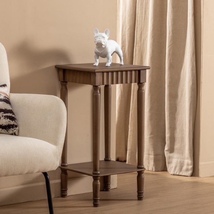 Măsuță Pin Sculptată CreativDeco - Mobilier Clasic pentru Living și Hol [2]