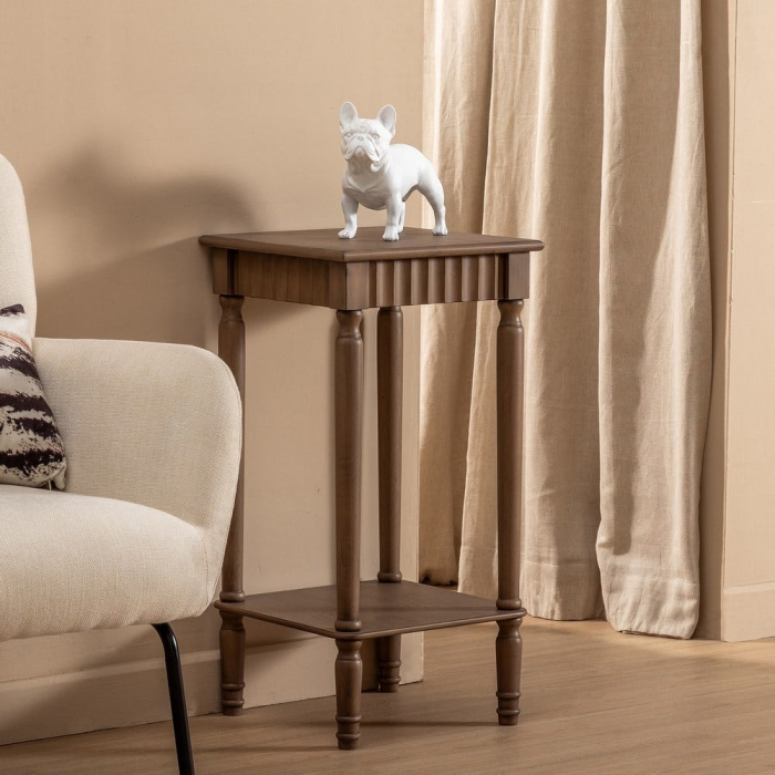 Măsuță Pin Sculptată CreativDeco - Mobilier Clasic pentru Living și Hol [2]