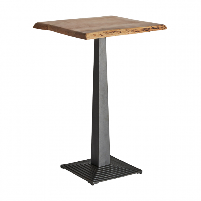 Masa bar industriala acacia negru natural|Mese bar functionale [2]