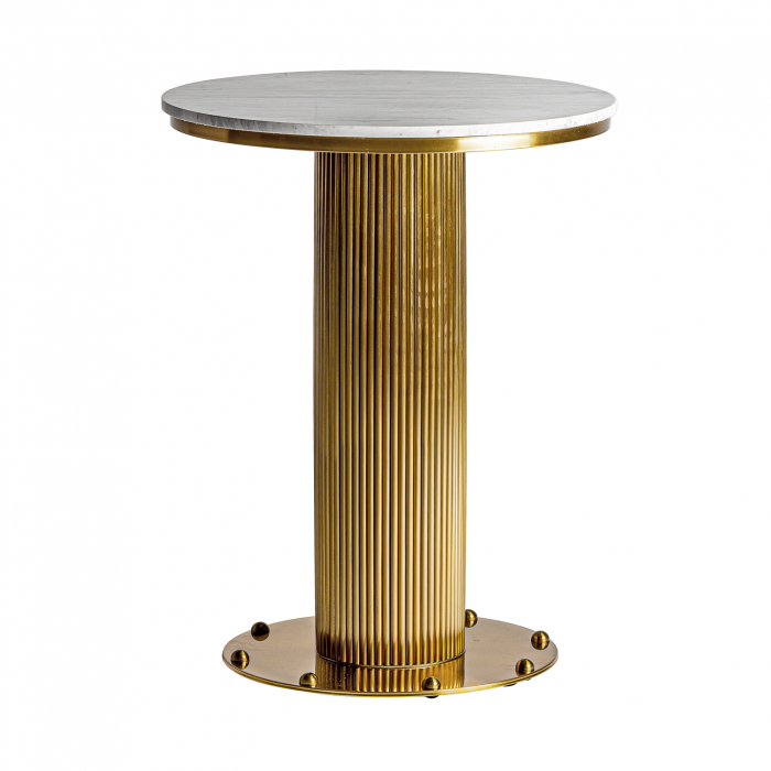 Masa bar Art Deco marmura si auriu|Mese elegante [2]