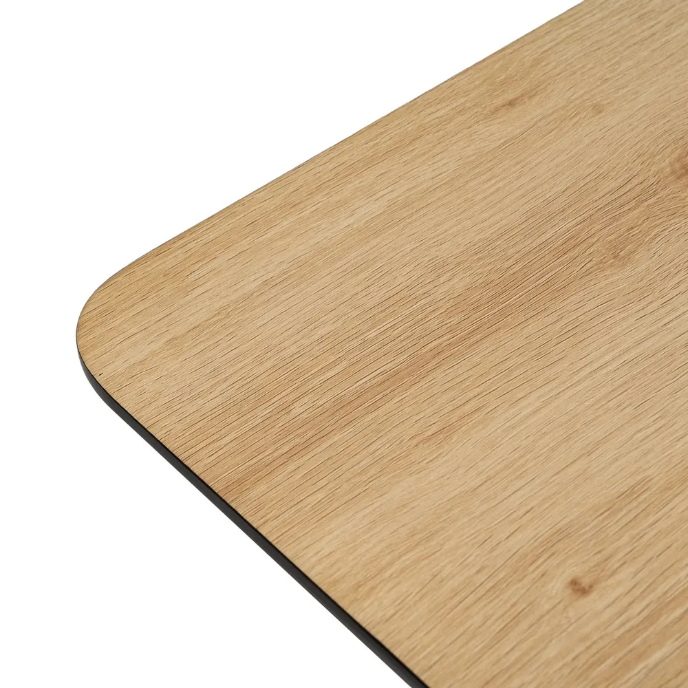 Masa Bucatarie Extensibila MDF Stejar, Metal Negru - CreativDeco.ro [13]