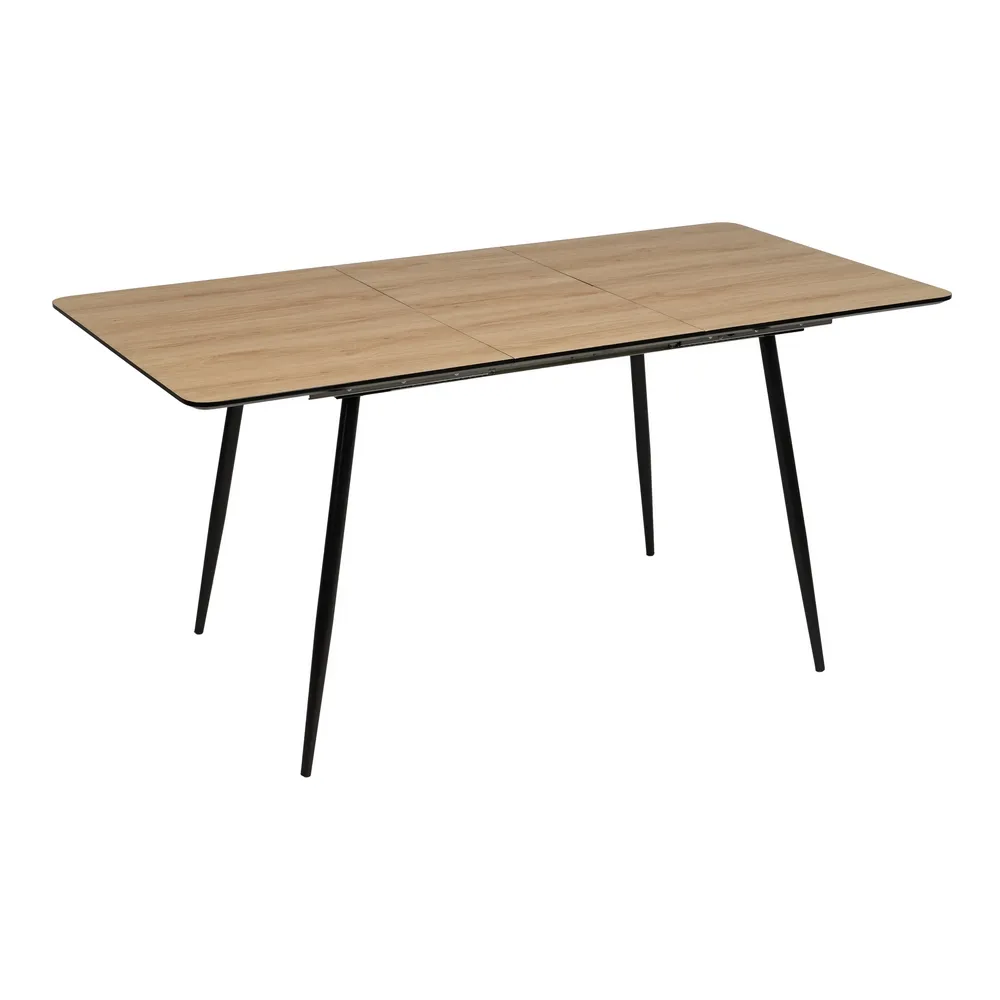 Masa Bucatarie Extensibila MDF Stejar, Metal Negru - CreativDeco.ro [4]