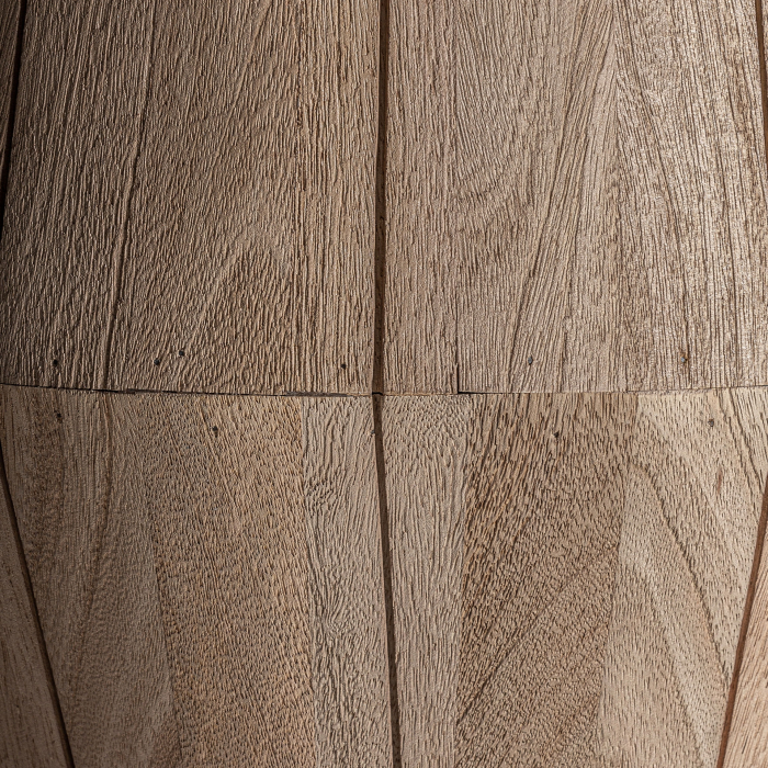 Masă de bar din lemn de mango cu design geometric și proporții verticale Jacquard [6]