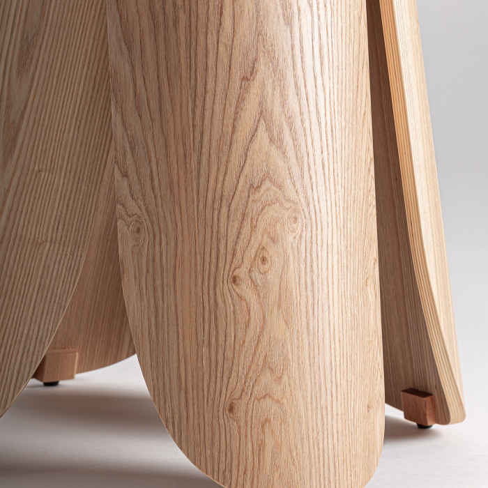 Masă de bar din lemn pentru bucătărie și HoReCa cu design sculptural [2]