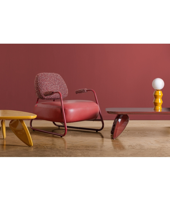 Masă cafea Alentejo MDF burgundy [5]