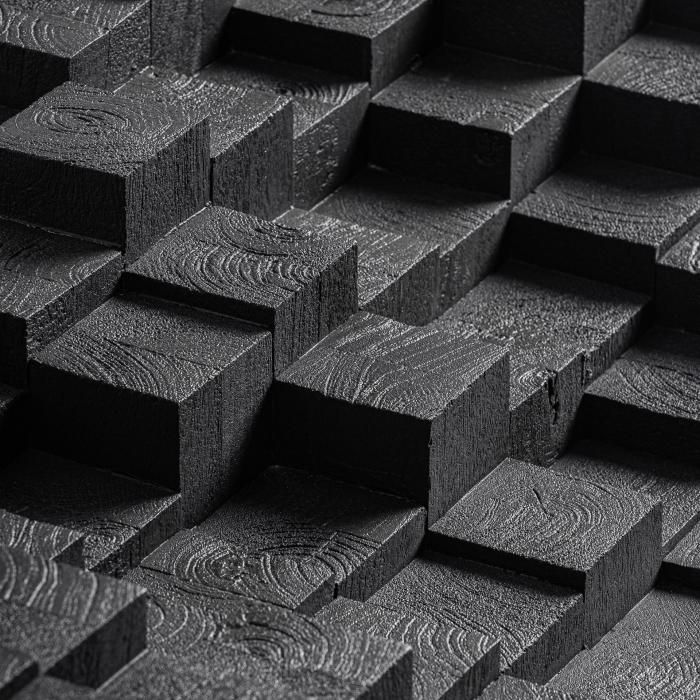 Masa de cafea din lemn de mango negru cu blat din sticla PÈTRIA [5]