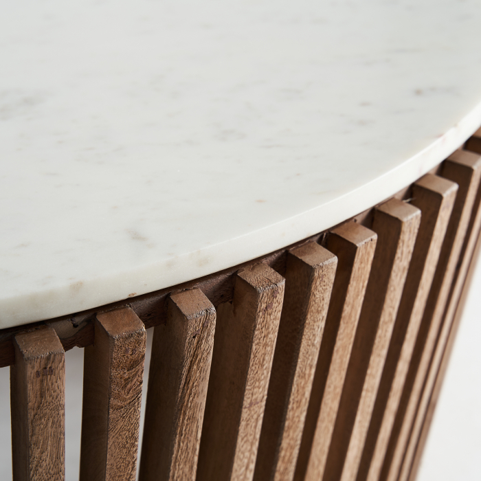 Masa cafea Art Deco acacia marmura|Mese cafea luxoase [5]