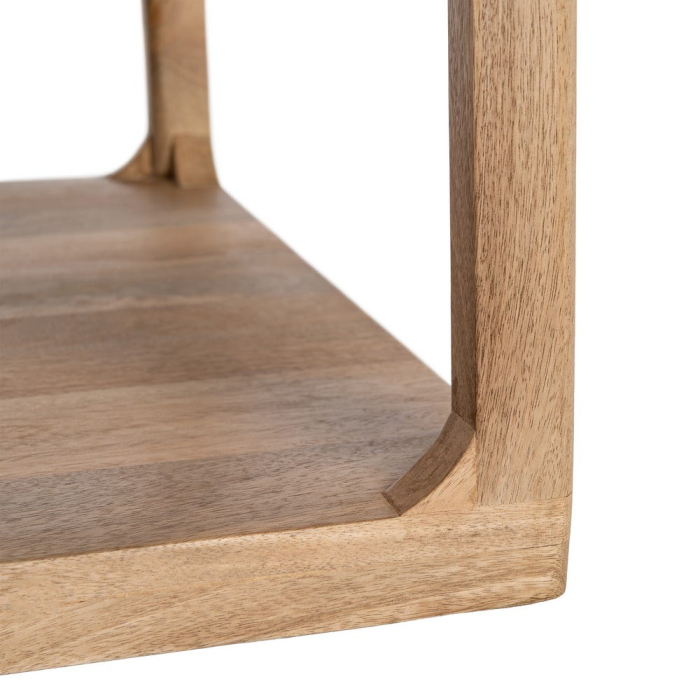 Masă de cafea din lemn de mango cu structură rectangulară natur [9]