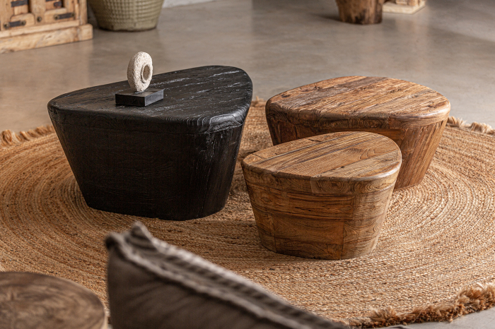 Masa cafea contemporana lemn tec|Mese living moderne [2]