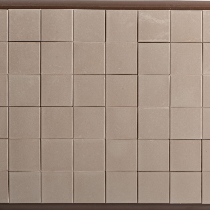 Masă de cafea din MDF maro și ceramică maro deschis Kurten [3]