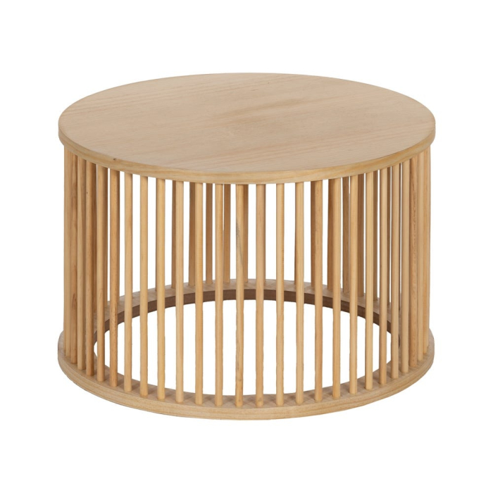 Masă de cafea din MDF și furnir de pin în stil scandinav [2]