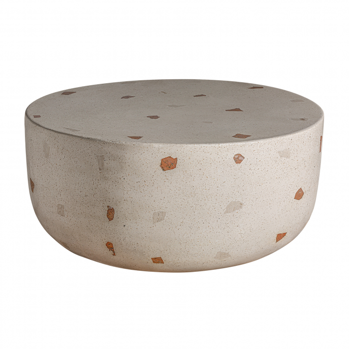 Masa cafea contemporana terrazzo alb|Mese cafea moderne [2]
