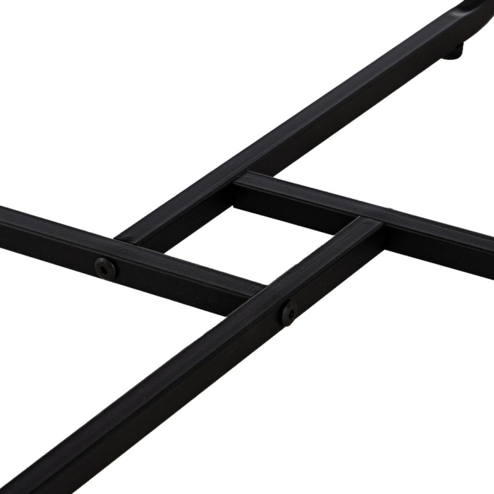 Masă de cafea maro din MDF și metal în stil modern [6]