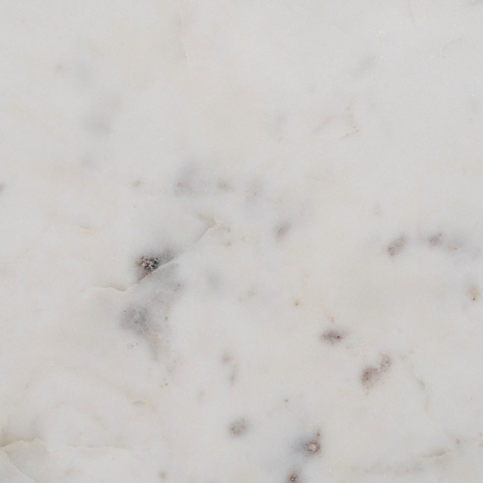 Masă de cafea rotundă din marmură albă și lemn Mango în stil modern [6]