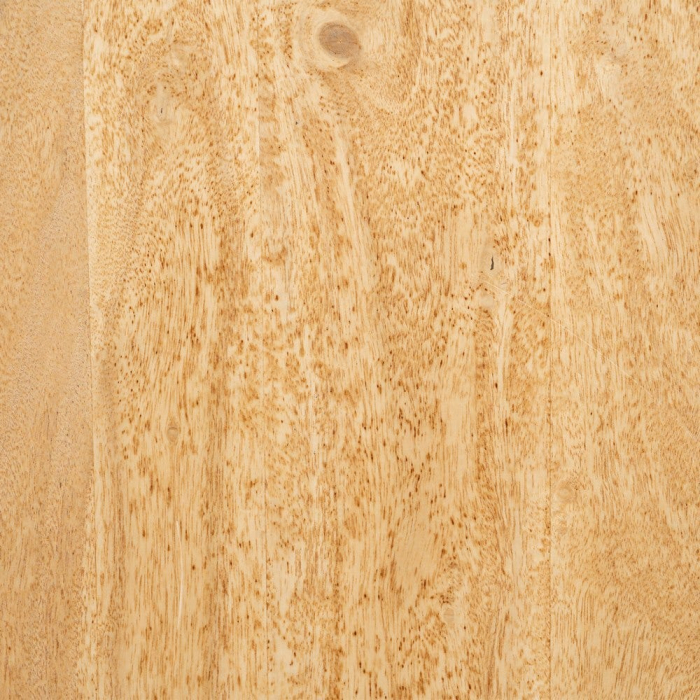 Masă pătrată lemn acacia și cadru metalic negru [6]