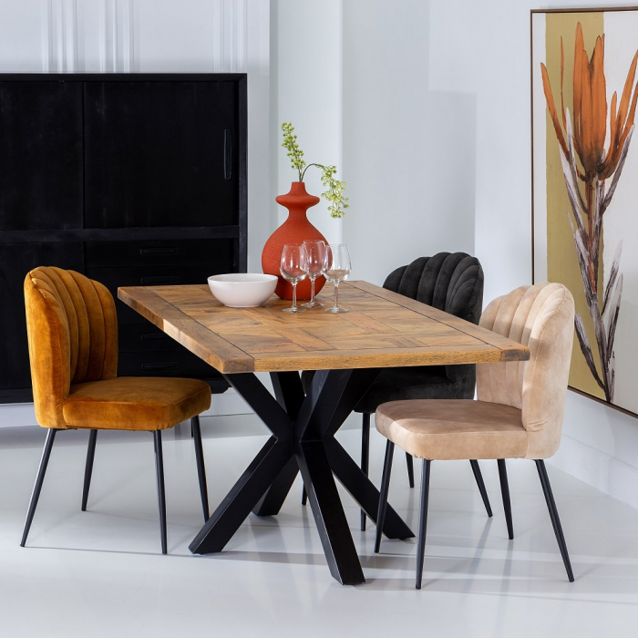 Masa Eleganta Dining CreativDeco - Lemn Mango pentru Design Modern [2]