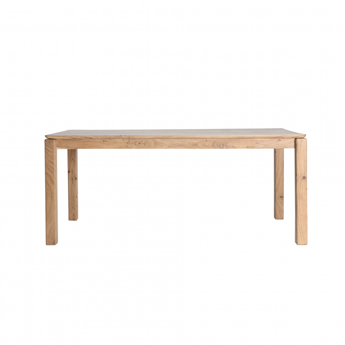 Masa de dining din lemn de acacia maro deschis Breil 180 x 76 cm [1]