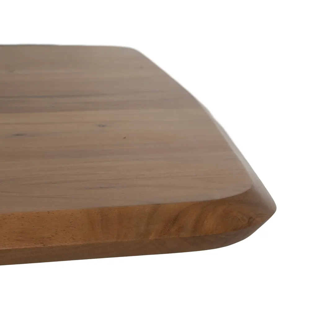 Masa dining lemn acacia fier|Mobilier dining robust [4]