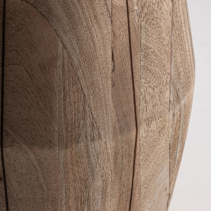 Masă de dining din lemn de mango cu bază sculpturală Jacquard [4]