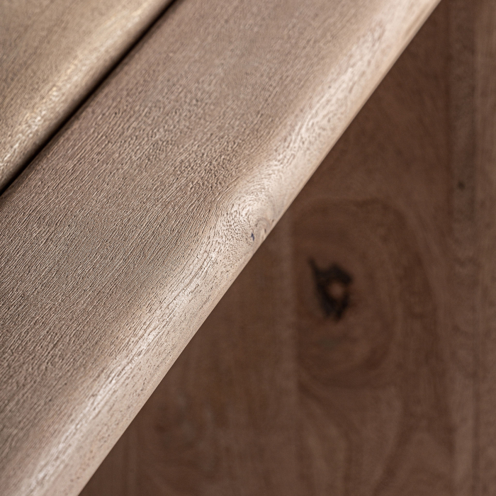 Masă de dining din lemn de mango cu design modern Jacquard [4]