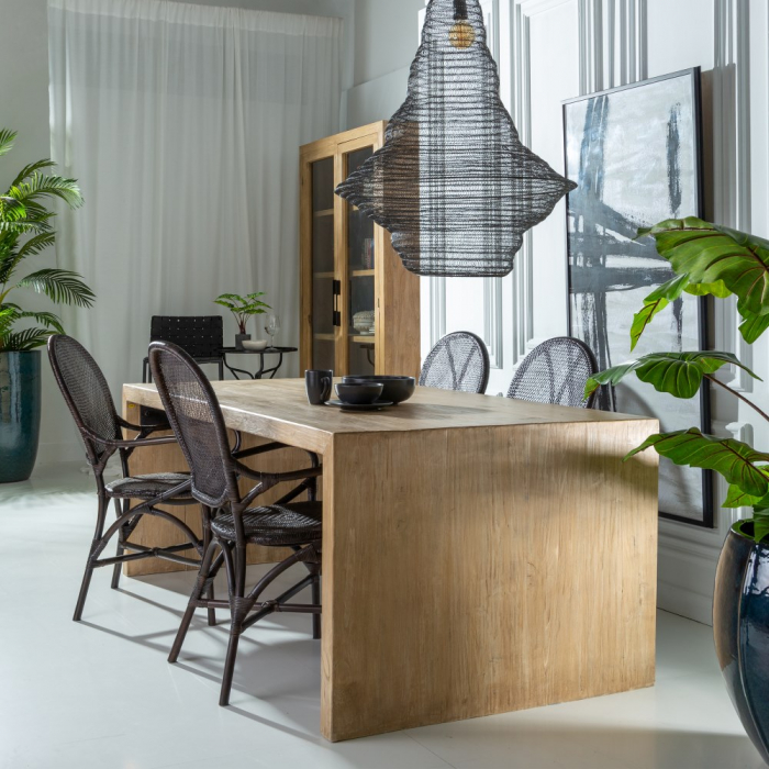 Masa dining lemn pin rustica natur [3]