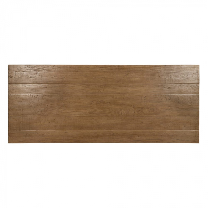 Masă dining stejar recuperat 240 cm – rustic industrial statement [8]