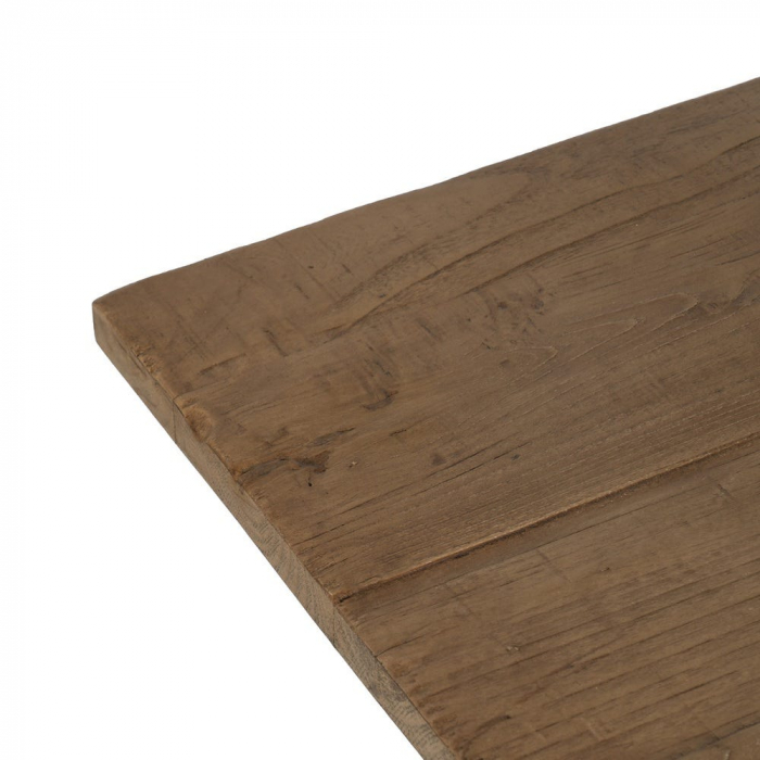 Masă dining stejar recuperat 240 cm – rustic industrial statement [3]