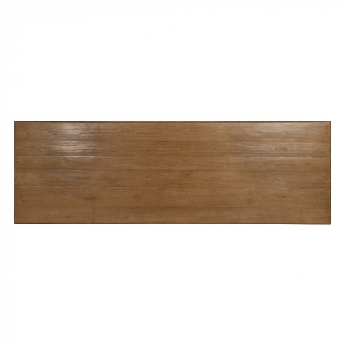 Masă dining stejar recuperat 300 cm – rustic autentic și durabil [6]