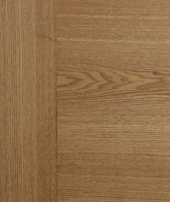 Masa de dining din MDF maro deschis cu structura din placaj si fier Orbe [6]