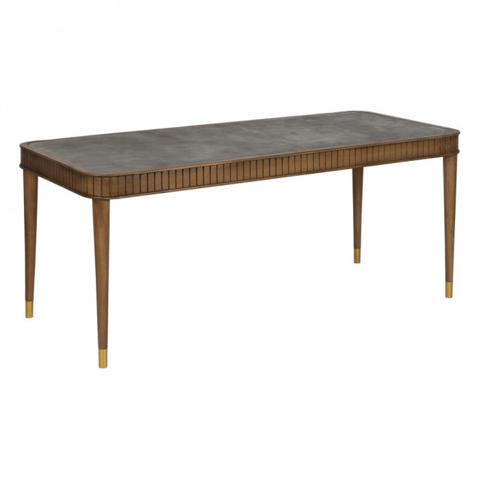 masă dining microciment lemn aurii 180 cm [2]