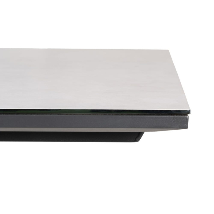 Masa extensibila cu blat ceramic gri - Solutie Flexibila pentru Dining Elegant [10]