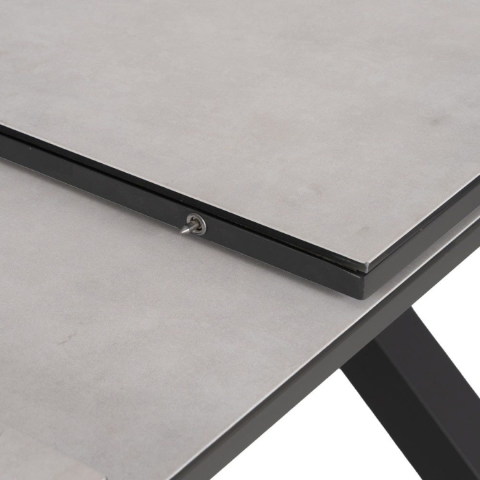 Masa extensibila cu blat ceramic gri - Solutie Flexibila pentru Dining Elegant [7]